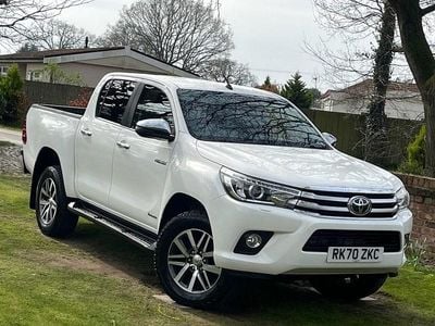 White Used 2020 Toyota HiLux Pickup | £18,995 (Good price)