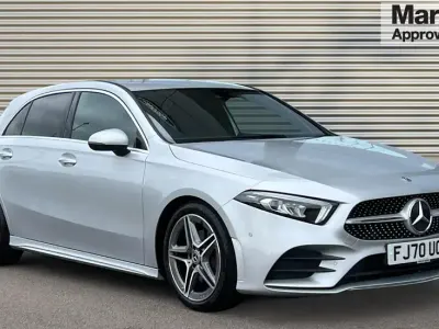 Used Mercedes A180 Executive 136 HP (100 kW) 2020 Silver Hatchback
