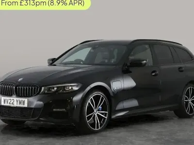 Used BMW 330e M Sport 292 HP (214 kW) 2022 Black Estate