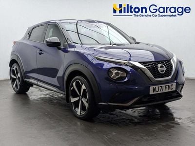 Used Nissan Juke Tekna 117 HP (86 kW) 2021 Blue SUV