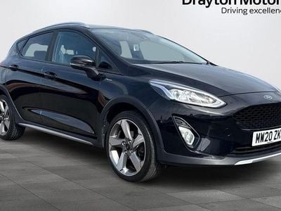 Used Ford Fiesta Active 100 HP (73 kW) 2020 Black Hatchback