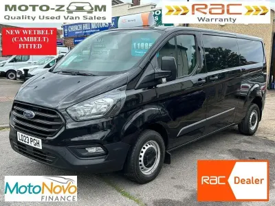 Used Ford Transit Custom S 130 HP (95 kW) 2023 Black Van