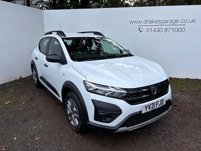 White Used 2021 Dacia Sandero Essentiel Hatchback | £9,990 (Fair price)