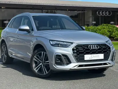 Used Audi Q5 S-Line 204 HP (150 kW) 2022 Silver SUV