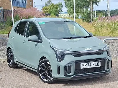 Used Kia Picanto GT-Line 62 HP (45 kW) 2024 Green Hatchback