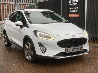 White Used 2018 Ford Fiesta Active Hatchback | £7,995 (Good price)