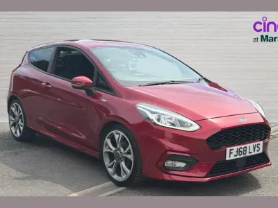 Used Ford Fiesta ST-Line 125 HP (91 kW) 2018 Red Hatchback