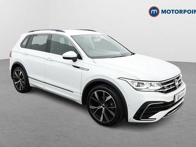Used VW Tiguan R-line 150 HP (110 kW) 2022 White SUV