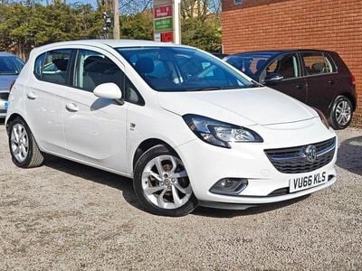 Used Vauxhall Corsa SRi 90 HP (66 kW) 2016 White Hatchback