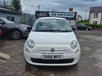 Used Fiat 500 Pop 69 HP (50 kW) 2014 White Hatchback