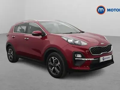 Used Kia Sportage 136 HP (100 kW) 2021 Red SUV