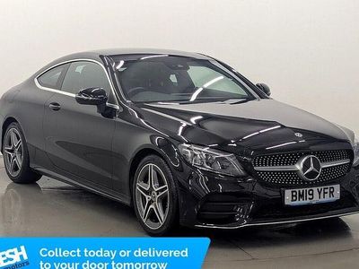 Black Used 2019 Mercedes C200 AMG Line Premium Coupe | £17,499 (Fair price)
