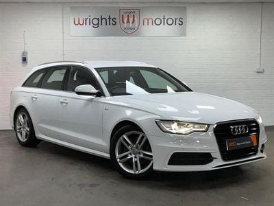 Used Audi A6 S-Line 2012 White Estate