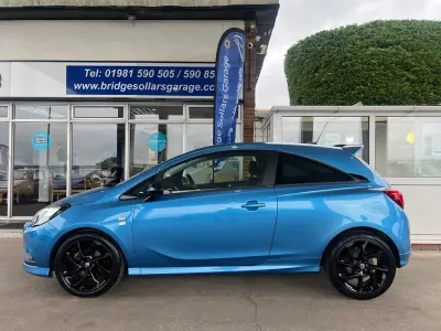 Used Vauxhall Corsa Edition 75 HP (55 kW) 2017 Blue Hatchback