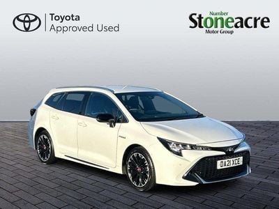 White Used 2021 Toyota Corolla Sport Estate | £19,500 (Fair price)