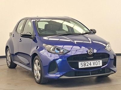 Used Mazda 2 Exclusive-Line 116 HP (85 kW) 2024 Blue Hatchback