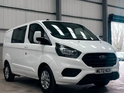 Used Ford Transit Custom 105 HP (77 kW) 2023 White Van