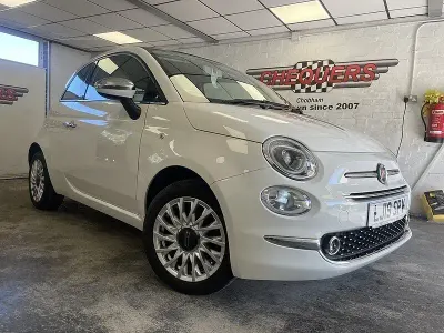 Used Fiat 500C Lounge 2019 White Cabriolet