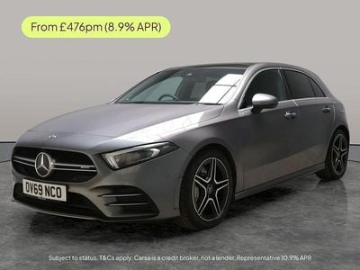 Grey Used 2019 Mercedes A35 AMG Premium Plus Hatchback | £24,642 (Good price)
