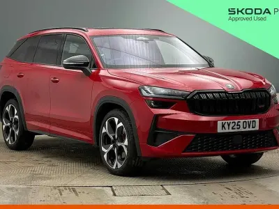 Second-hand Skoda Kodiaq vRS 261 CP (191 kW) 2025 Roșu SUV