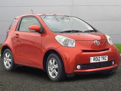 Used Toyota iQ 68 HP (50 kW) 2012 Orange Hatchback