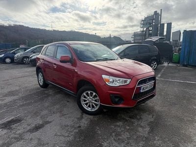 Used Mitsubishi ASX 117 HP (86 kW) 2014 Red SUV