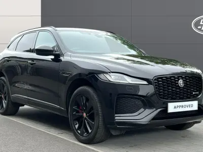 Used Jaguar F-Pace R-Dynamic 204 HP (150 kW) 2022 Santorini black SUV