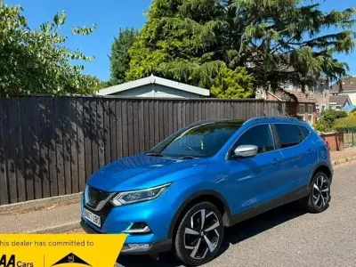 Used Nissan Qashqai Tekna+ 115 HP (84 kW) 2017 Blue SUV