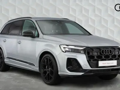 Used Audi Q7 Black Edition 228 HP (167 kW) 2025 Silver SUV