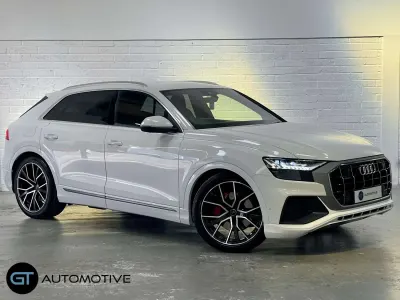 Used Audi Q8 S-Line 286 HP (210 kW) 2018 White SUV