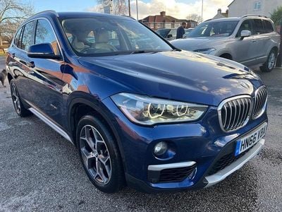 Blue Used 2016 BMW X1 xLine SUV | £14,790 (Fair price)