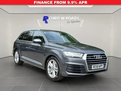 Used Audi Q7 S-Line 231 HP (169 kW) 2018 Grey SUV