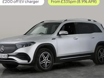 Used Mercedes EQB350 AMG line 214 kW (292 HP) 2022 Silver SUV