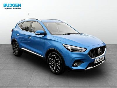 Used MG ZS Exclusive 111 HP (81 kW) 2023 Blue SUV