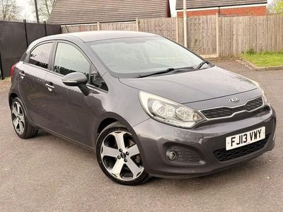 Used Kia Rio 90 HP (66 kW) 2013 Grey Hatchback
