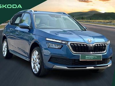 Used Skoda Kamiq SE L 115 HP (84 kW) 2020 Blue SUV