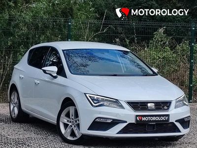 Begagnad Seat Leon FR 130 HK (95 kW) 2019 Vit Halvkombi