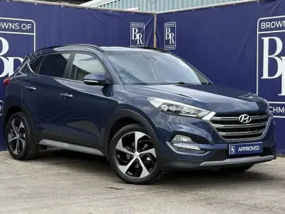 Used Hyundai Tucson Premium SE 185 HP (136 kW) 2017 Blue SUV