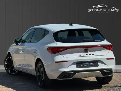 Used Cupra Leon 150 HP (110 kW) 2024 White Hatchback