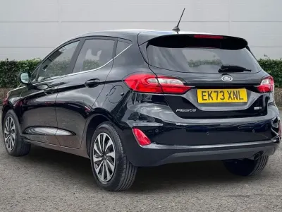 Used Ford Fiesta Titanium 2023 Black Hatchback