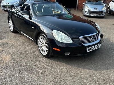 Used Lexus SC430 2002 Black Cabriolet