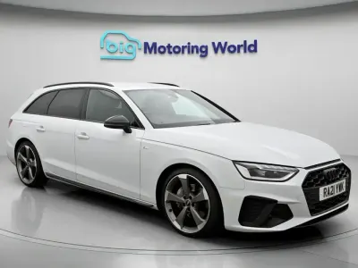 Used Audi A4 Black Edition 2021 White Estate