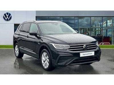 Black Used 2022 VW Tiguan Allspace Life SUV | £22,511 (Fair price)