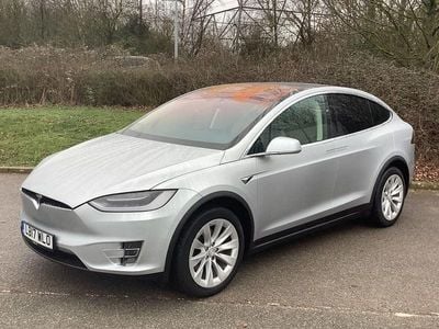 Used Tesla Model X 448 kW (610 HP) 2017 Silver SUV