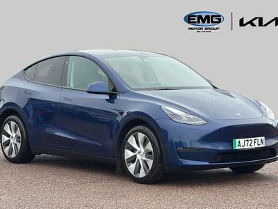 Used Tesla Model Y Long Range AWD 378 kW (514 HP) 2022 Blue SUV