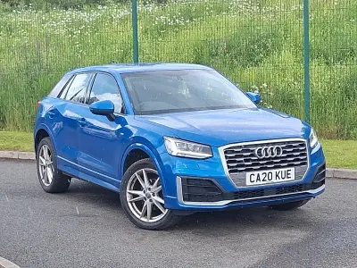 Used Audi Q2 S-Line 116 HP (85 kW) 2020 Blue SUV