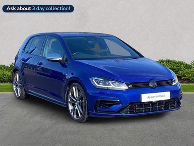 Used VW Golf VII R 300 HP (220 kW) 2019 Blue Hatchback