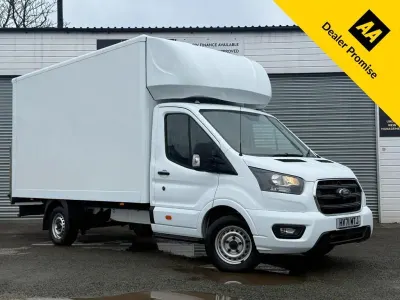 Used Ford Transit 130 HP (95 kW) 2021 White Cabriolet