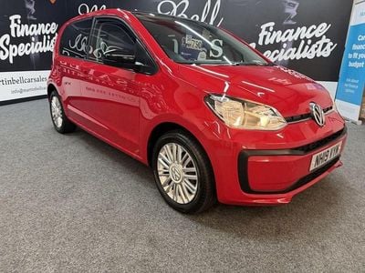 Begagnad VW up! move up! 2019 Röd Halvkombi
