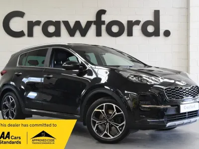 Used Kia Sportage GT-Line 134 HP (98 kW) 2021 Black SUV